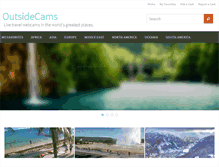 Tablet Screenshot of outsidecams.com